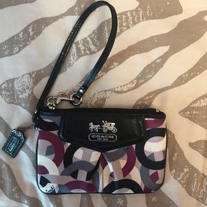 Authentic Coach Wristlet